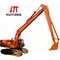 55T Q345B Long Reach Arm Boom For Excavators