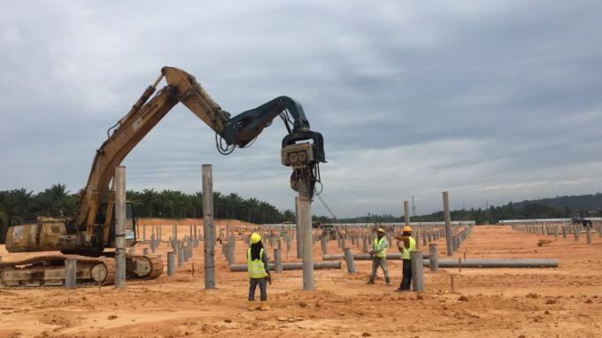 ملحقات سائق كومة 2800rmp حفارة اهتزازية المطرقة 7