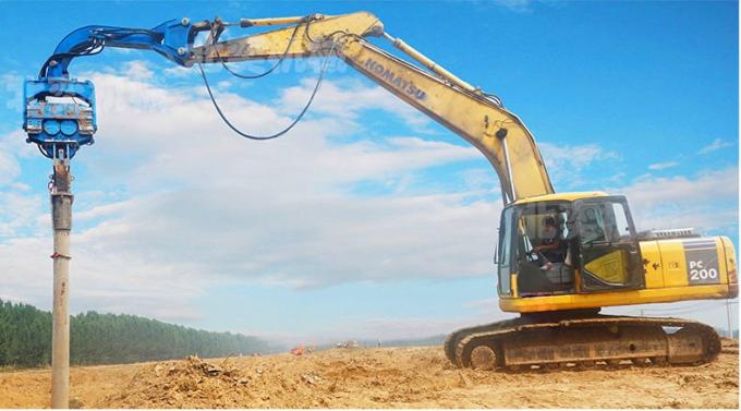 ملحقات سائق كومة 2800rmp حفارة اهتزازية المطرقة 6