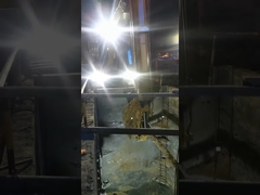 ذراع حفارة تلسكوبي بمادة HD785، أخف وزنًا وأقوى