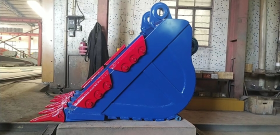 NM400 المواد الحفرة الصخرة دلو سعة كبيرة 1.6cbm