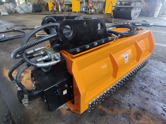 مرفق الحفر الزراعة مرفق 1.5 طن حفر تركيب طاحونة القش مع Q355 / NM400 / HARDOX450