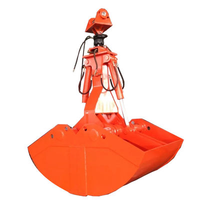 جرافة ذات سعة مخصصة من نوع Huitong Clamshell لـ حفارات 17-20 طن حاصلة على شهادة CE