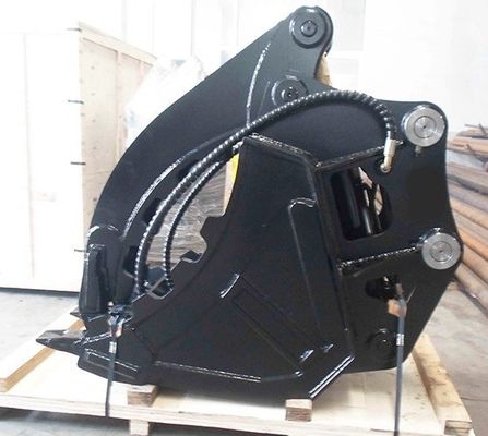 دلو إبهام حفارة Huitong OEM بنسبة 100% لحفارات 12 طن متعدد الوظائف في إزالة الغابات / موقع بناء الطرق