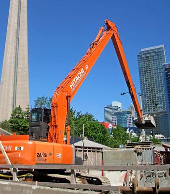 Huitong Long Reach Boom&Arm لـ 10-16 طن حفرة فولاذ ثقيل للعمل للجرافة / الهدم