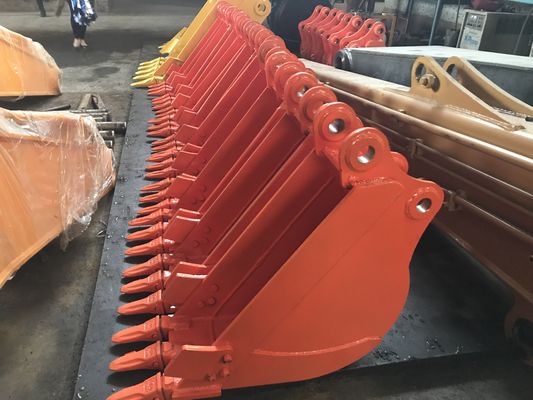 دلو تنظيف الحفر المخصص 1.2 متر مكعب سعة 22 طن استبدال دلو تنظيف الطين لـ PC220 CAT320 DH220 R220 لإزالة الحطام في صيانة الطرق