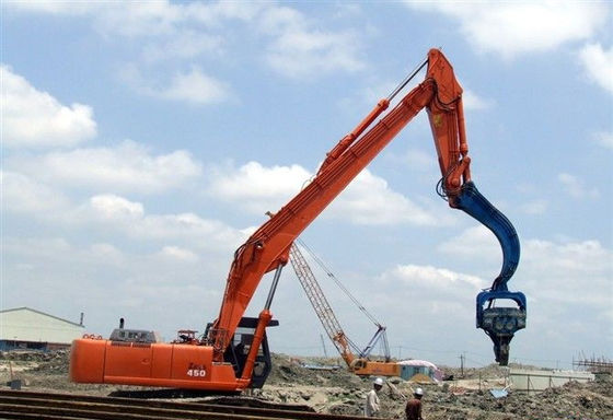 ذراع خوازيق معززة للخدمة الشاقة تناسب حفارة 30-38 طن CAT330 PC350 SH300 SH330 لأعمال الأساسات الشمسية وأعمال خوازيق البناء