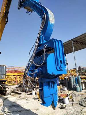 HT250 هيدروليكية دائمة كومة القيادة مطرقة تناسب 20-24T الحفار PC200 SH220 لمشاريع التراكم البلدية والريفية
