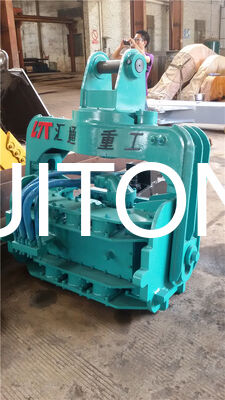 مطرقة قيادة الخوازيق الهيدروليكية المتينة HT330 مناسبة للحفارة 30-35T SK300 PC350 لمشاريع الخوازيق البلدية والريفية