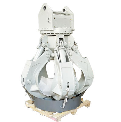 حفرة هوتونغ مخصصة لحفرة أورانج قشرة المقبض ل 37-46 طن حفرة الخردة / معدات معالجة النفايات معتمدة CE