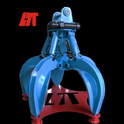 قشرة البرتقال استخراج الجهاز المرفق Q355B NM400/450/500 Hardox450/500/550 أربعة أو خمسة مخالب