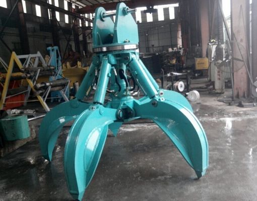 High quality excavator grab bucket 5-9 tons excavator hydraulic rotary grab bucket orange peel grab excavator hydraulic grab bucket