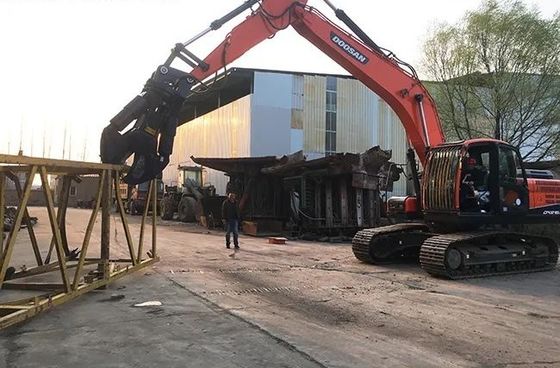 مقص قص المعادن على شكل نسر لحفارات Huitong، لحفارات بوزن 12-17 طن، مخصص، شهادة CE