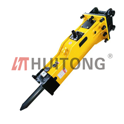 هوتونغ الصمت / نوع مربع مطرقة هيدروليكية 1800 كيلوغرام للحفر 18-26 طن، OEM متاحة شهادة CE