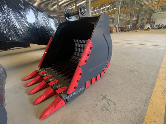 Customized Heavy Duty Bucket Rock Bucket 22Ton for Excavator PC220 SH220 SY225 XE200 EC210 High Strength Rock Digging Wear Resistant ISO9001