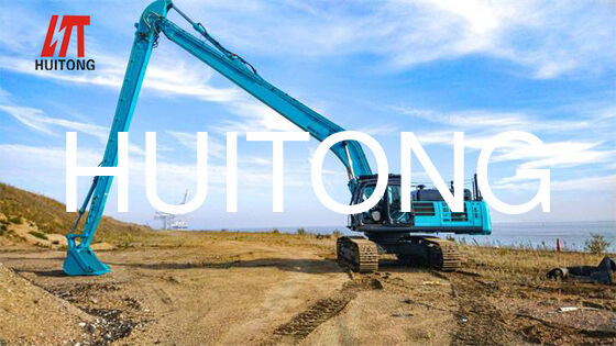 حفرة الحفر الطويلة المدى لـ PC250 / CAT325 18m لتشكيل المنحدرات / جرف النهر / حفر المدى الممتد / أعمال التسطيح