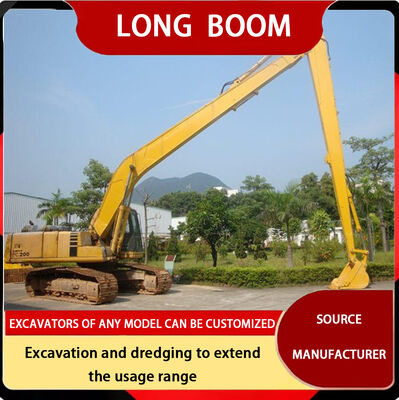 ذراع الرافعة الطويلة المخصصة ذات الذراع الممتد مناسبة للحفارة 20-22Ton EC210 CAT320 ZX220