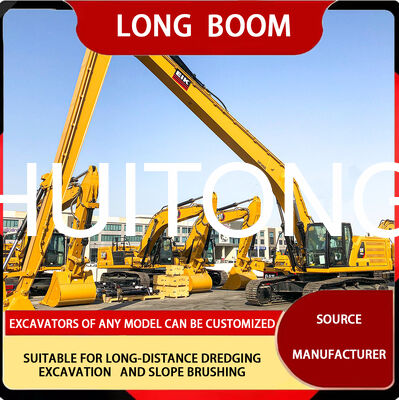 حفرة الحفر الطويلة المدى لـ PC250 / CAT325 18m لتشكيل المنحدرات / جرف النهر / حفر المدى الممتد / أعمال التسطيح