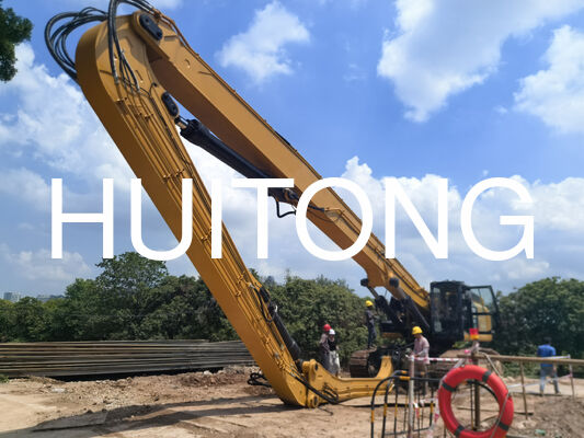 حفرة حفرة حفرة PC200/CAT320 11.5m لحماية ضفاف النهر / السكك الحديدية والطرق السريعة معالجة التربة الناعمة
