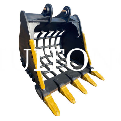 حفر دلو الهيكل العظمي لـ PC150 / CAT315 0.5cbm لتصنيف الحصى / فرز المواد والفحص / فصل الصخور من التربة العليا