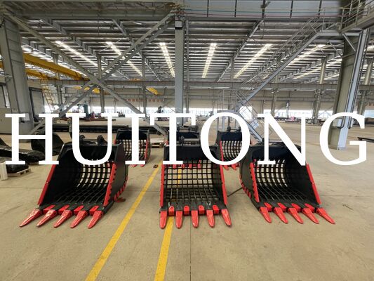 EXCAVATOR Skeleton Bucket for PC220/CAT322 1.1cbm for Gravel Grading/Material Sorting & Screening/Separating Rocks From Topsoil