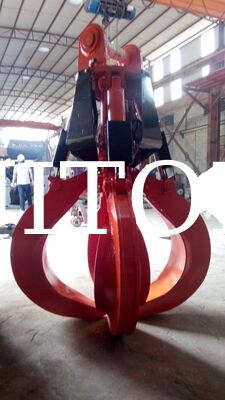 Heavy Duty Hydraulic Rotating 1900mm Grab Bucket for 17Ton Excavators Scrap Steel Stone and Waste Loading