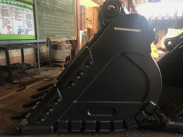 الصفراء Hardox450 حفار دلو صخرة مع أسنان قوة و 700-1000kg الوزن