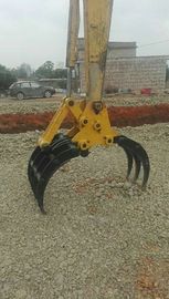 20 طن حفرة يدوي نوع المزرعة آلة الحزمة العقدة 2.2M فتح الفك Q355B/NM400/HARDOX450 المنتج مع و OEM
