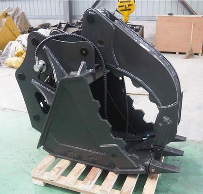علبة إبهام الحفرة الهيدروليكية المخصصة 3-100 طن سعة التشبث 500mm-2000mm فتح