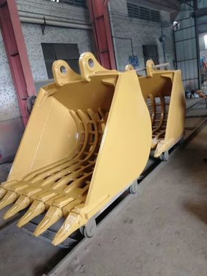 45T PC450 حفر الصخور دلو مخصصة 2.0CBM دلو التعدين عالية الجودة المصنع بيع مباشر