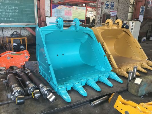 HUITONG OEM حفر الدلو المعيار مصنع قطاعات الحفر GP دلو لـ 20 طن EC750 Q690 الحفر