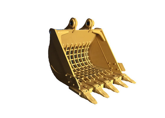 حفرة غابات جرافينغ سيفينغ دلو Hardox450 الصفراء / الأسود 0.2-2.8 متر مكعب