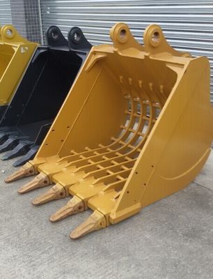 Q355/NM400/HARDOX 450 دلو الحفر المخصص CAT315 0.5M3 دلو الهيكل العظمي