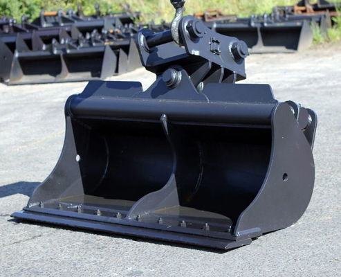 خفف من سبائك الصلب 0.78CBM SK350 حفارة إمالة دلو