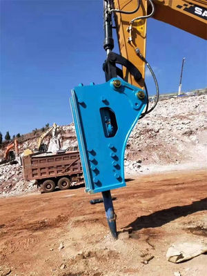 حفارة للبيع الساخن مخصصة بقطر 140 ملم، 22 طن، مطرقة تكسير صخور للبيع الساخن، قاطع هيدروليكي منخفض الضوضاء من نوع الصندوق
