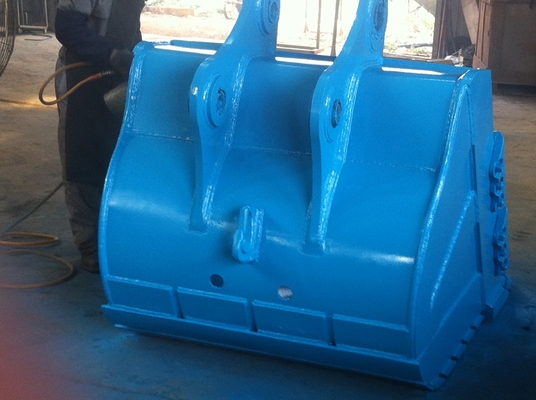 القوة الصفراء / السوداء حفر صخرة دلو Q355 NM400 Hardox400 280-4300kg مخصصة