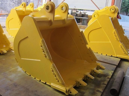 القوة الصفراء / السوداء حفر صخرة دلو Q355 NM400 Hardox400 280-4300kg مخصصة