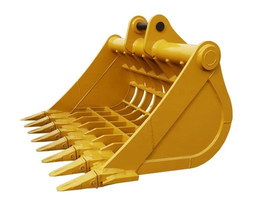 Q355/NM400/HARDOX 450 دلو الحفر المخصص CAT315 0.5M3 دلو الهيكل العظمي