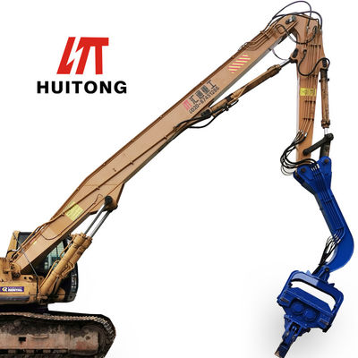 ذراع خوازيق معززة للخدمة الشاقة تناسب حفارة 30-38 طن CAT330 PC350 SH300 SH330 لأعمال الأساسات الشمسية وأعمال خوازيق البناء