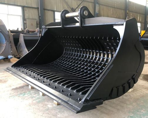دلو الهيكل العظمي للحفارة المخصصة 31-35ton Excavator 1.5m³ PC350 EX350 لأعمال فحص الصخور الحفارة