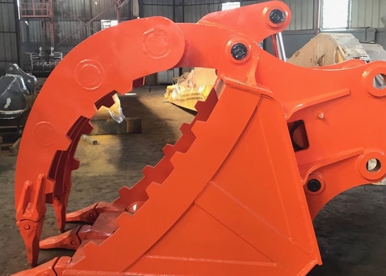 OEM 30 طن مخصصة كبيرة سعة حفر دلو دلو ل CAT330 العقدة ملحق Q355B / NM400 / HARDOX 450