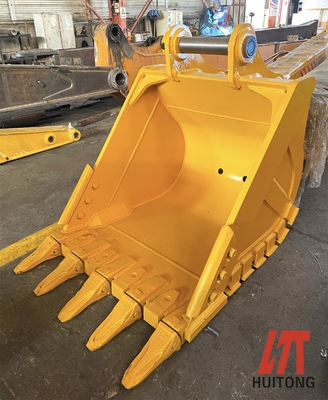 PC 36 طن مكلفة الثقيلة الدلو الصخري NM400 المواد