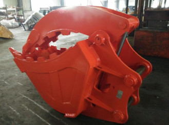 OEM 30 طن مخصصة كبيرة سعة حفر دلو دلو ل CAT330 العقدة ملحق Q355B / NM400 / HARDOX 450