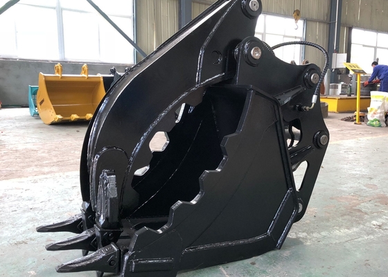 حفرة إبهام الدلو المخصصة 220-3800kg القوة الثقيلة Q355B NM400/450/500