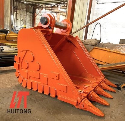 HUITONG مخصص حفر HD دلو عبء ثقيل دلو حفرة دلو صخرة معززة ل CAT320 EX120