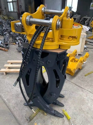 SH240 Q690D Excavator Rotating Grapple النوع الميكانيكي