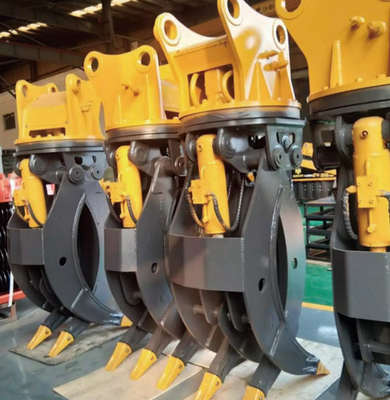 Q355B/NM400/HARDOX450 الحفرة 360الدورة الهيدروليكية نوع الحجر العامل لل 9 طن CAT310 عالية الكفاءة الخشب العامل