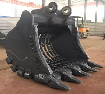 100 * 100 Gap JCB Excavator Skeleton Bucket تحميل أو تفريغ الرمال