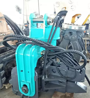 30 طن حفرة آلات البناء ملحق هيدروليكية المطرقة الهزاز مع 2.5M ذراع نائب و Q355/NM400/HARDOX450