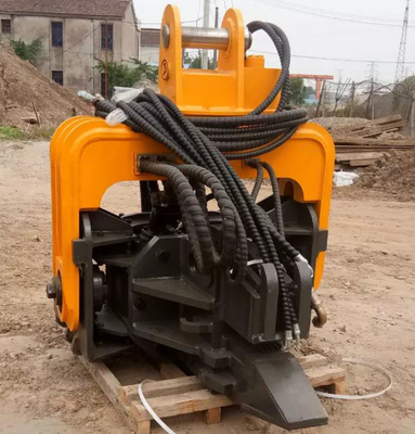 30 طن حفرة آلات البناء ملحق هيدروليكية المطرقة الهزاز مع 2.5M ذراع نائب و Q355/NM400/HARDOX450